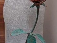 Rose in Kupfer